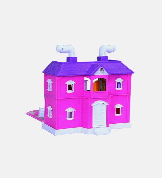 Pink doll house
