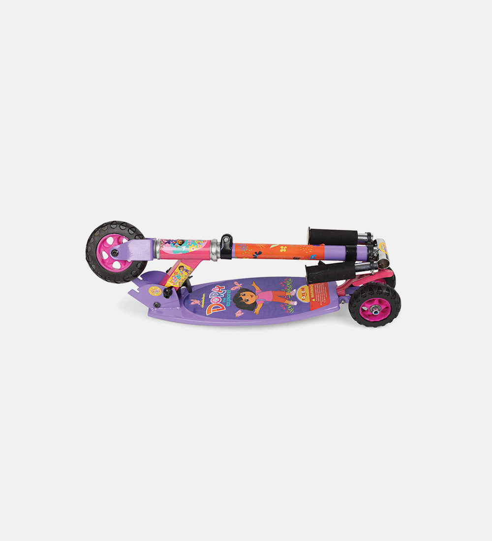 Cartoon layer scooter