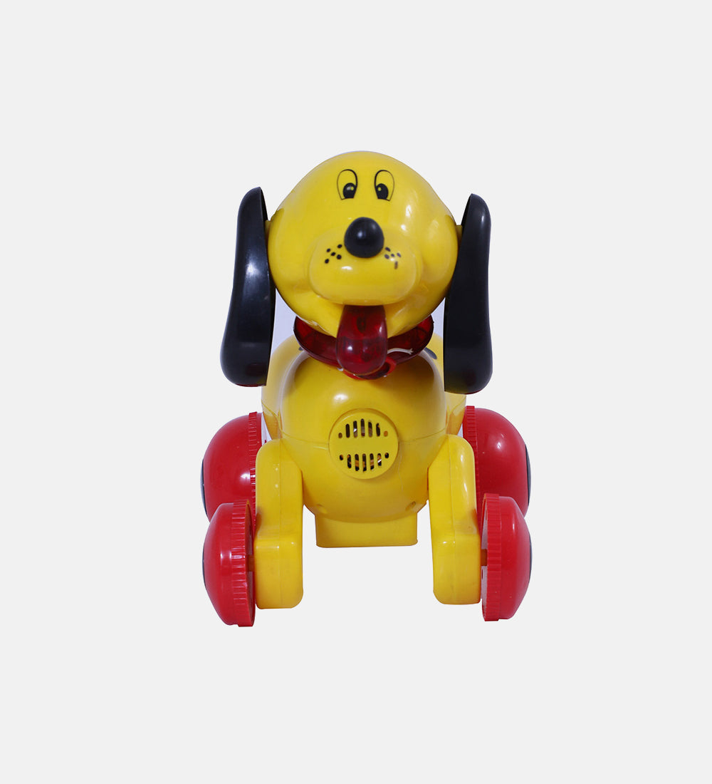Puppy pull along toy