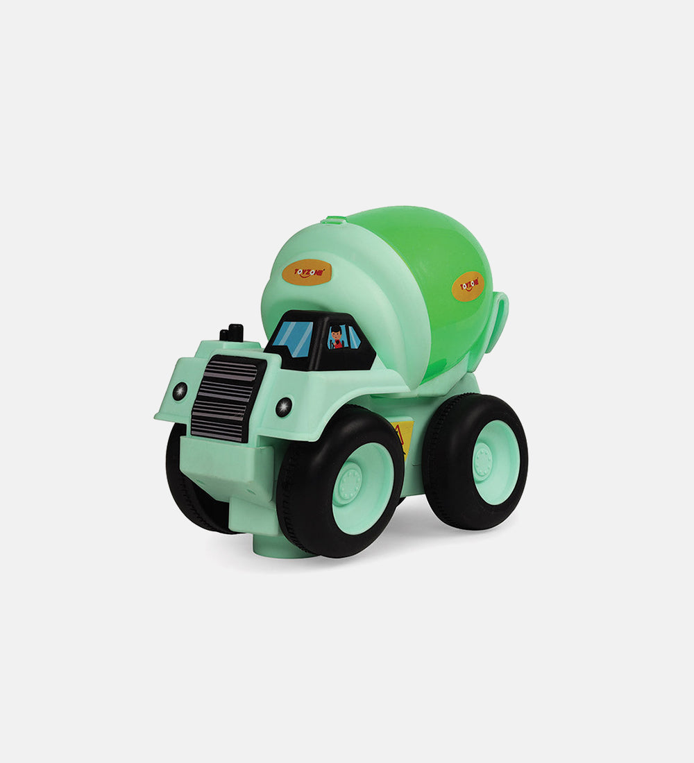 Concrete mixer toy