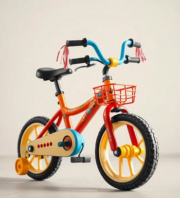 Child side wheel bicycle