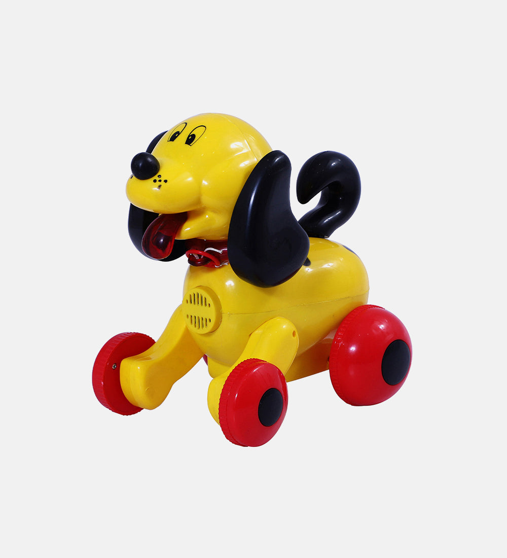 Puppy pull along toy