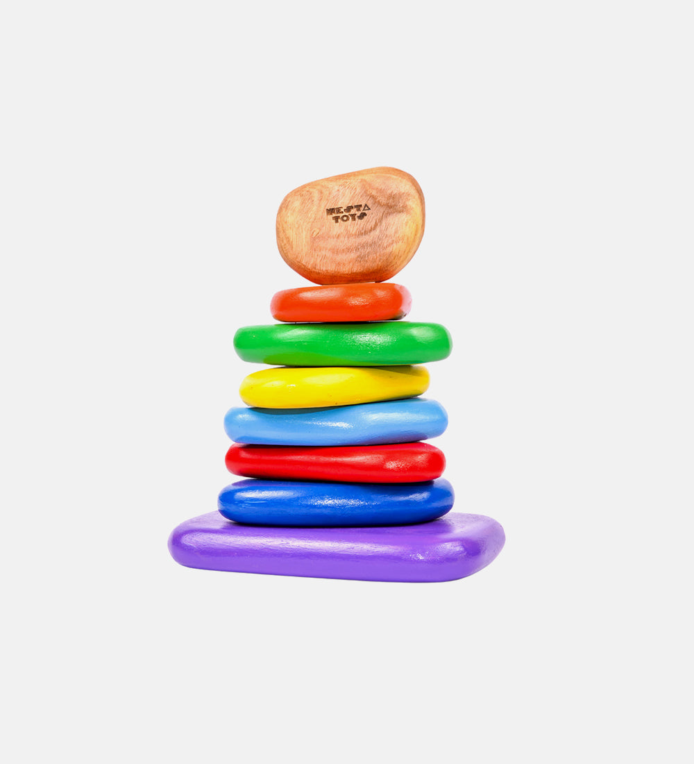 Rainbow math rod toy