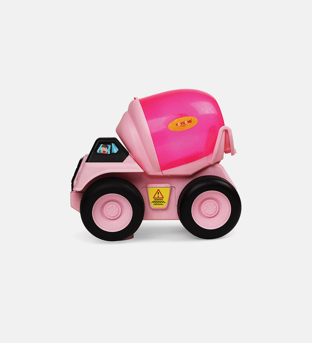Concrete mixer toy