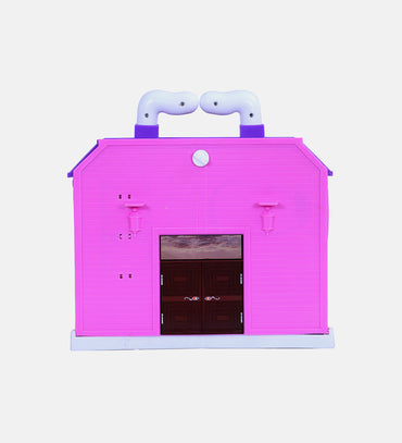 Pink doll house