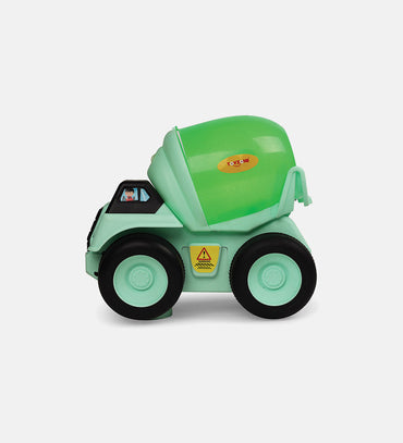 Concrete mixer toy