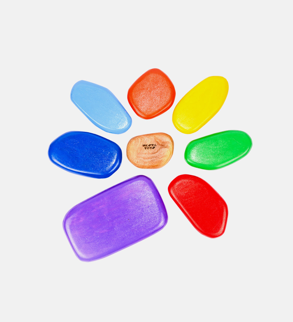 Rainbow math rod toy