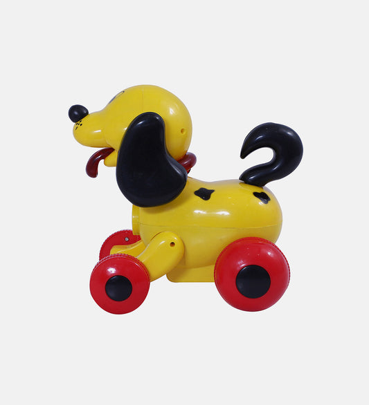 Puppy pull along toy