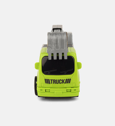 Friction construction toy