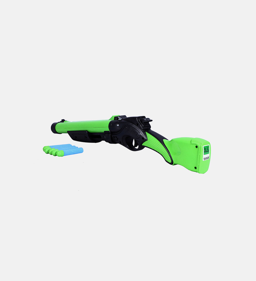 Toy gun with darts