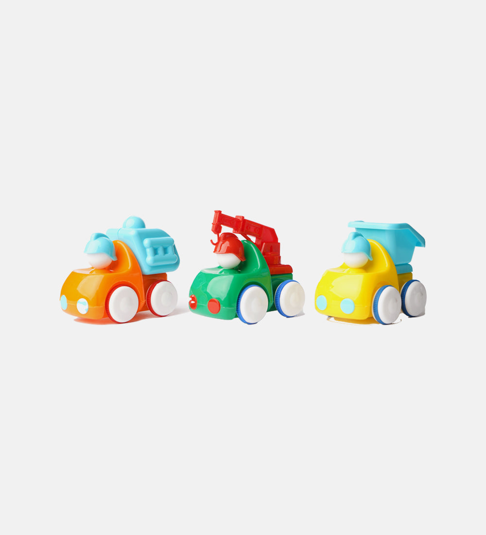 Construction push play truck