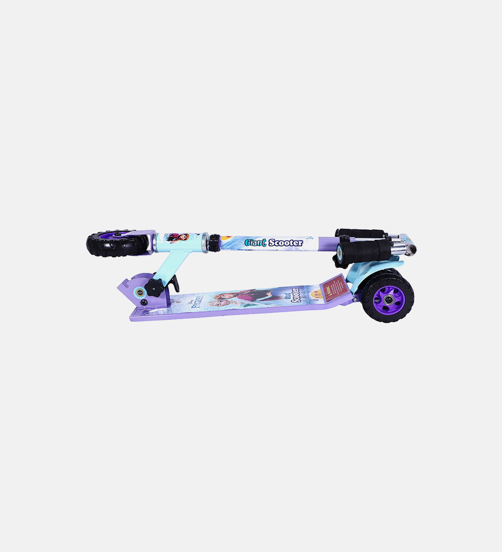 Cartoon layer scooter