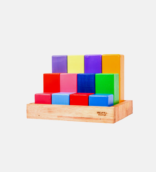 Rainbow math rod toy
