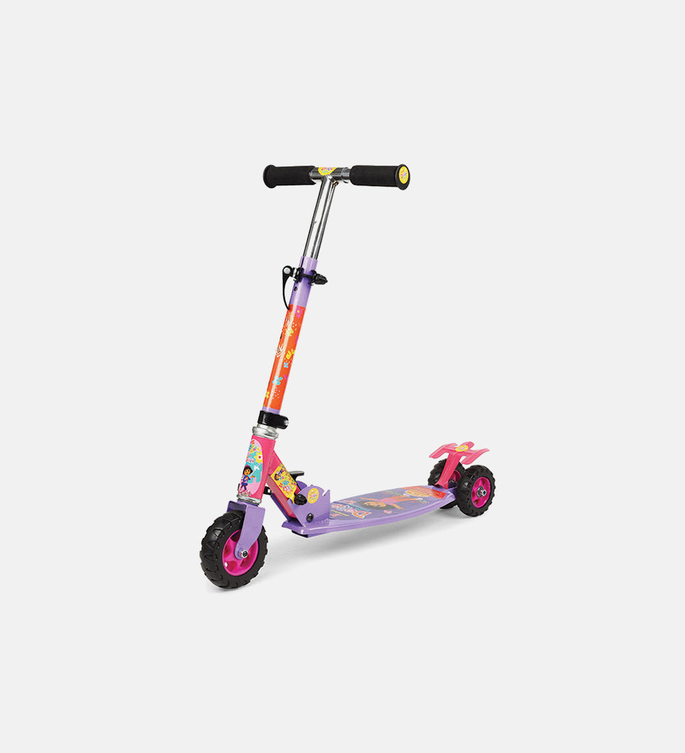 Cartoon layer scooter