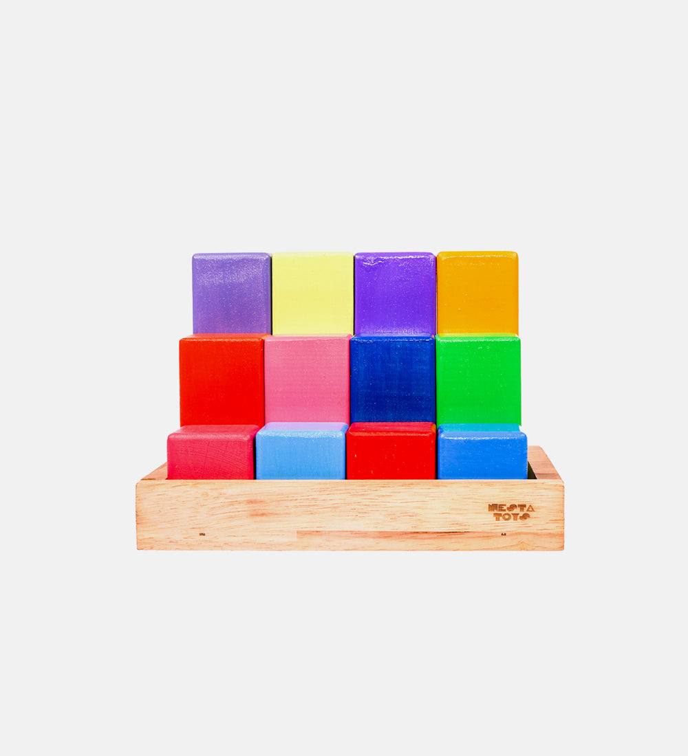 Rainbow math rod toy