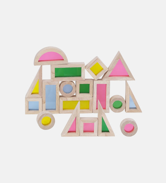 Rainbow realm castle blocks