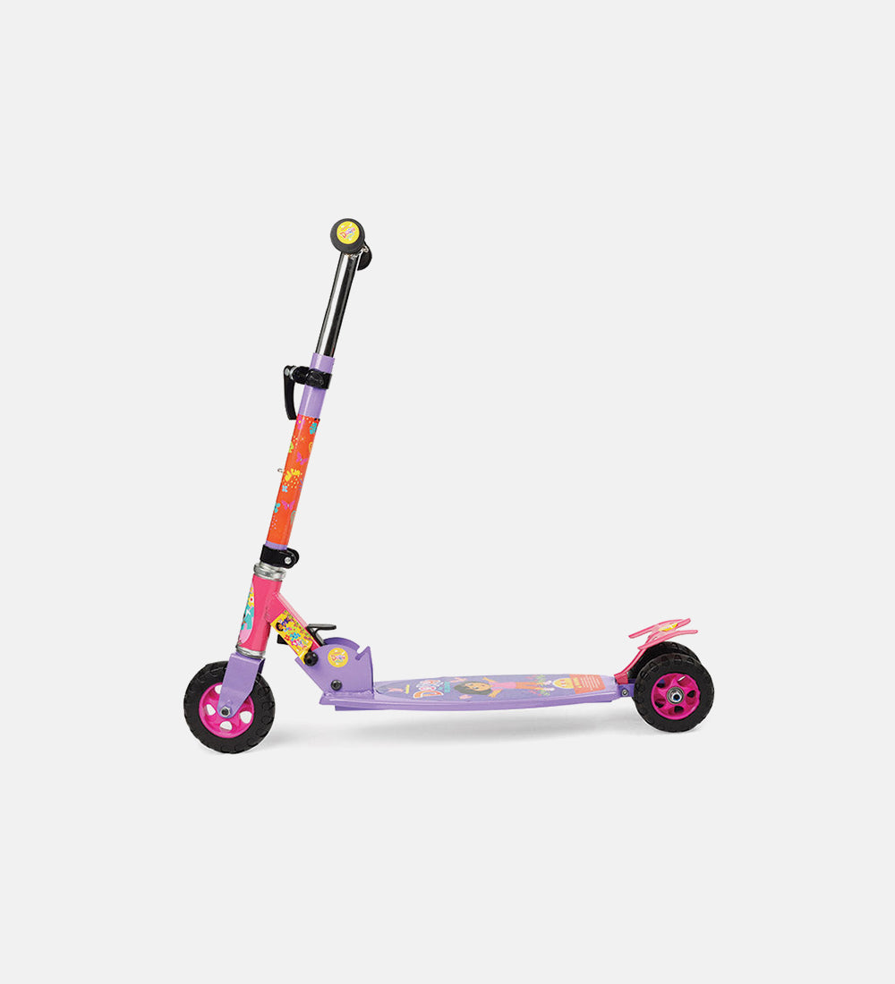 Cartoon layer scooter