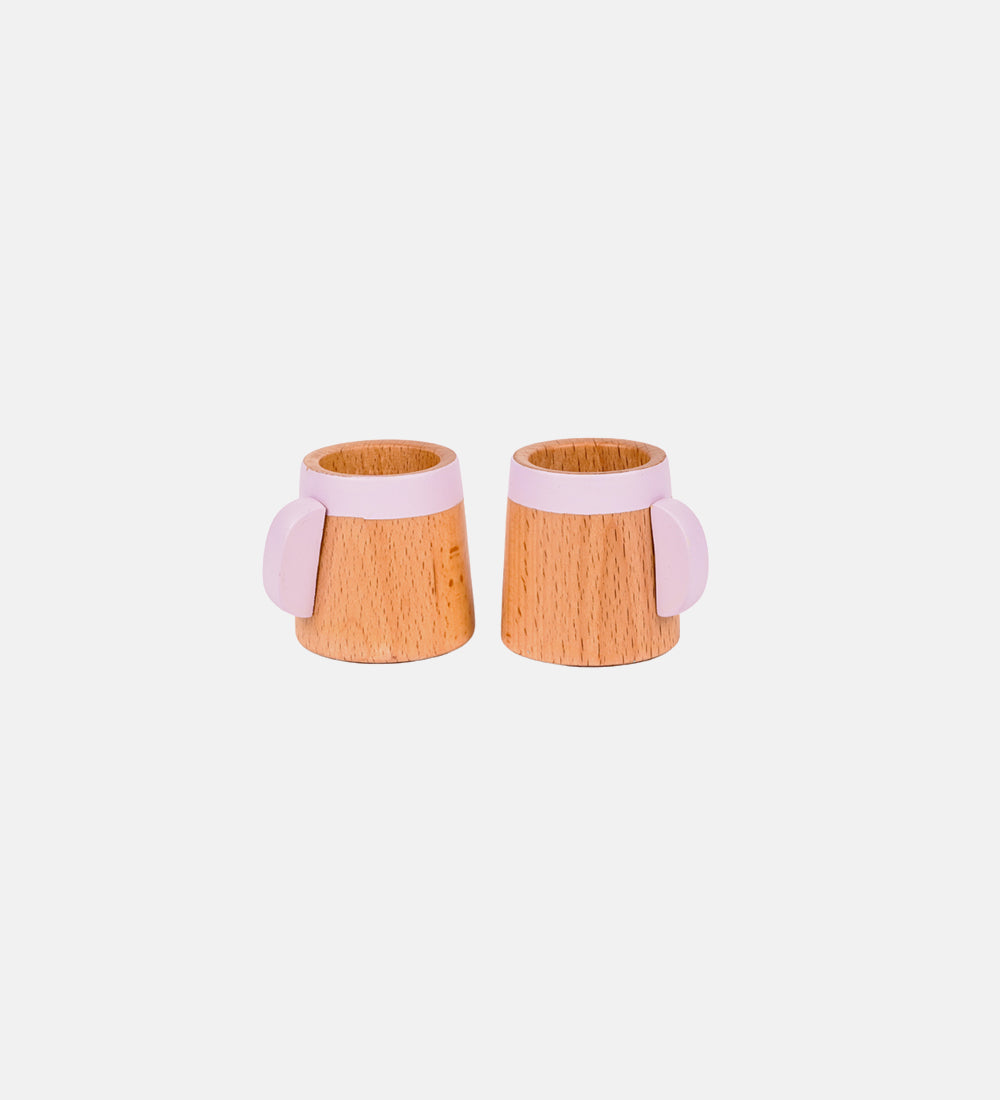 Wooden wonder tea set