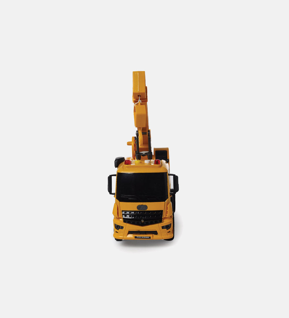Friction construction toy