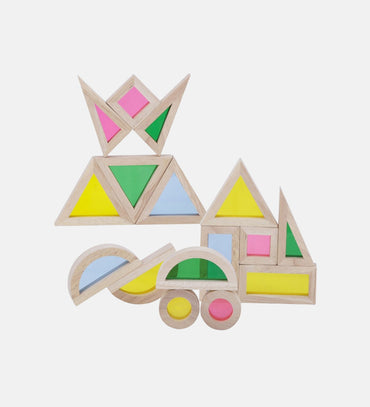 Rainbow realm castle blocks