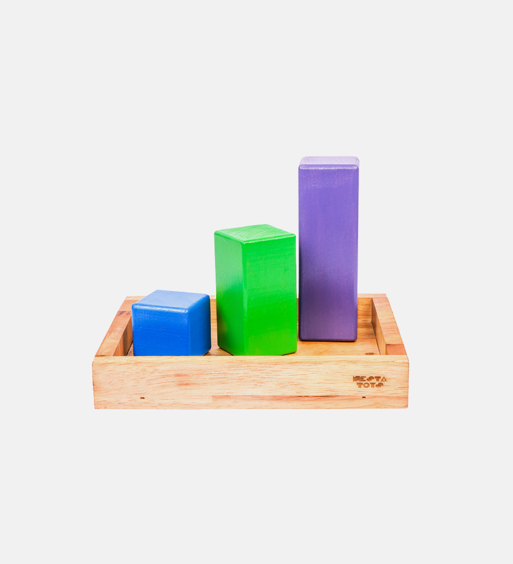 Rainbow math rod toy