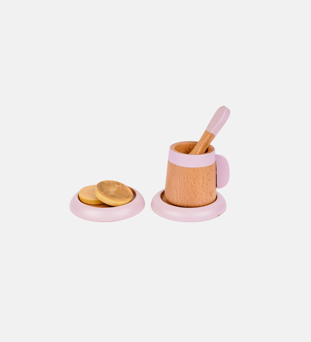 Wooden wonder tea set