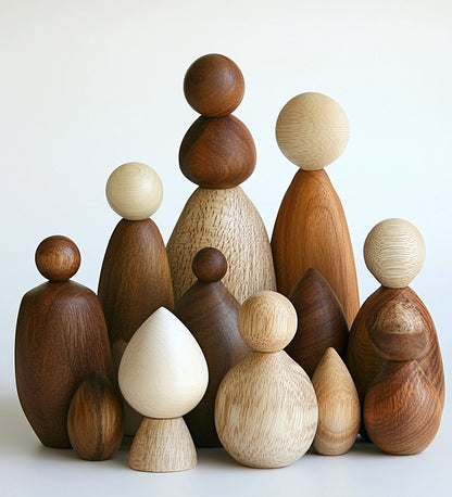 Wooden Geometric Toys