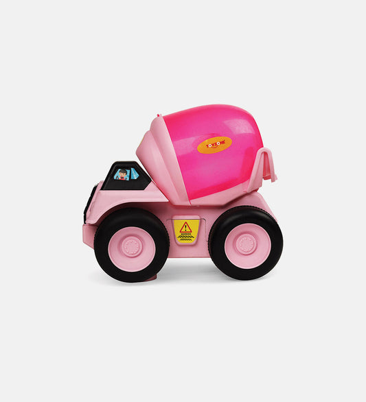 Concrete mixer toy