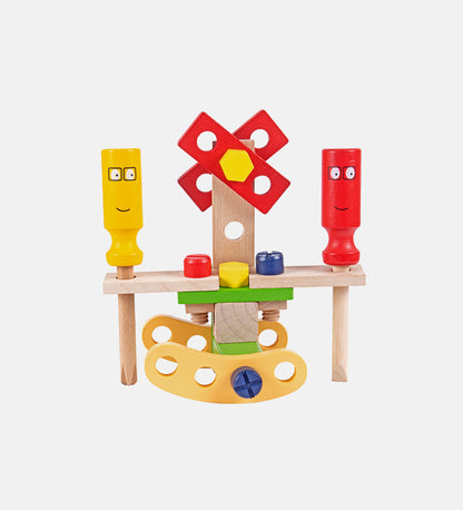 Wooden Tool Kit Set